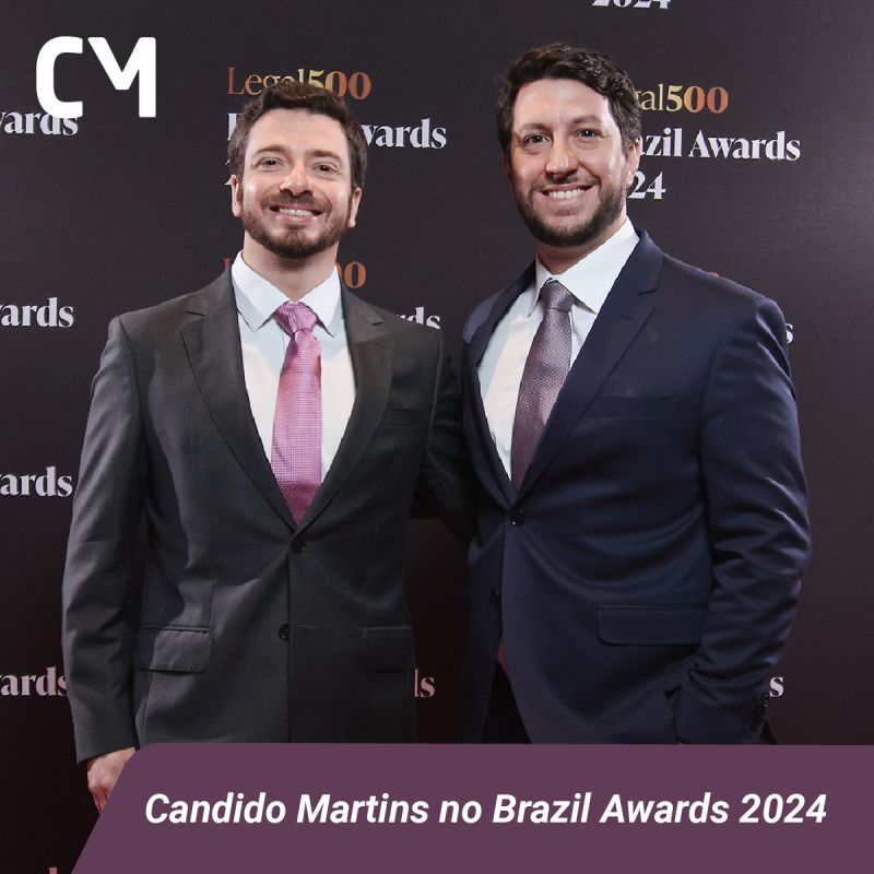 Nossos sócios Daniel Alves e Mateus Leite representaram o escritório na premiação Brazil Awards 2024