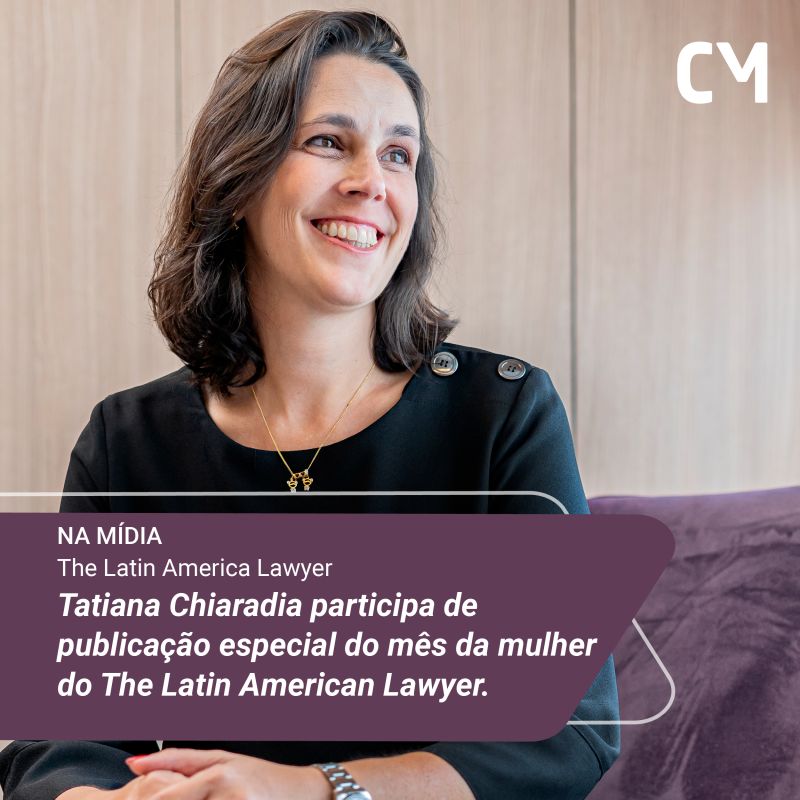 Tatiana Chiaradia participou da publicação especial do mês da Mulher do The Latin American Lawyer